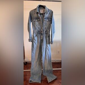 Zara Denim Jumpsuit Size XS